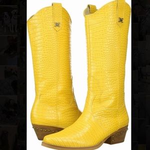 Sam Edelman Oakland Boot Yellow